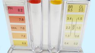 余氯、PH值二合一測試盒